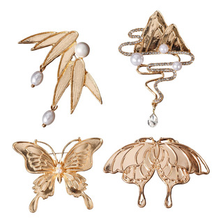 4 Broches Para Vestir, Broches De Solapa De Moda, Broches 4 Broches Para Vestir, Broches De Solapa De Moda, Broches