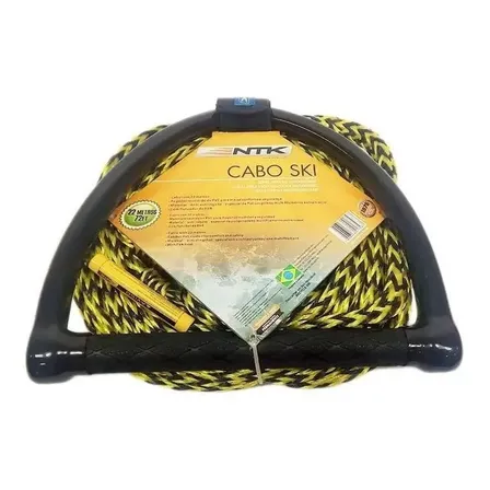 Cabo Ski Nautika Corda Para Reboque Manete Wakeboard Boia