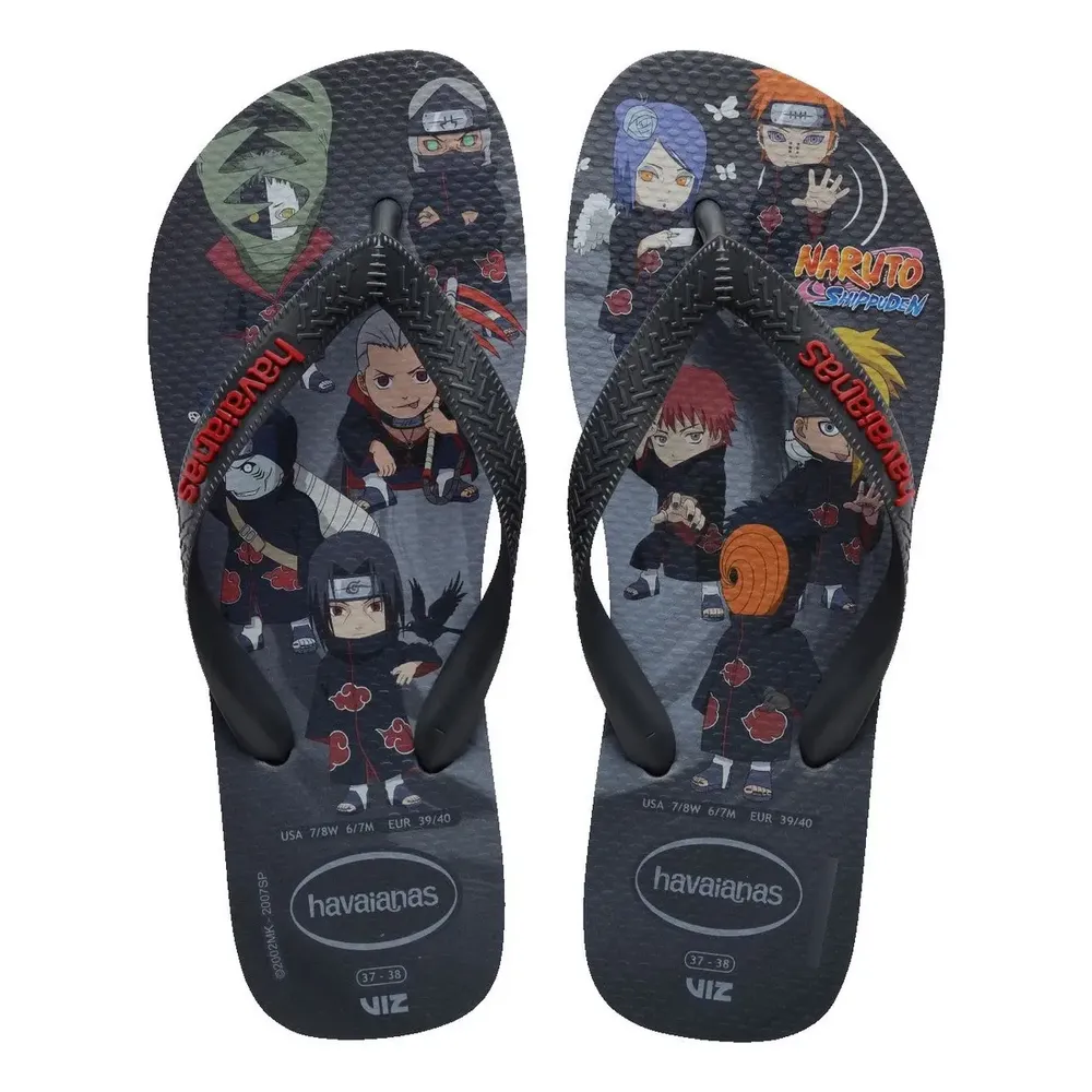Chinelo Havaianas Naruto Shippuden Original Top Akatsuki — Oferta Verificada