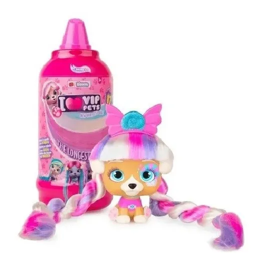 Muñeca Sorpresa Para El Pelo Serie 1 Vip Pets