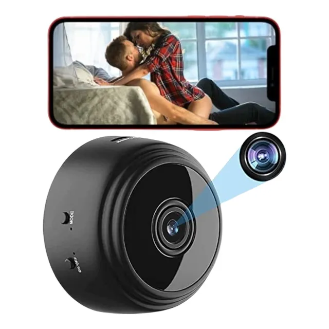 Mini Camara Espia Seguridad Funciona Con O Sin Internet