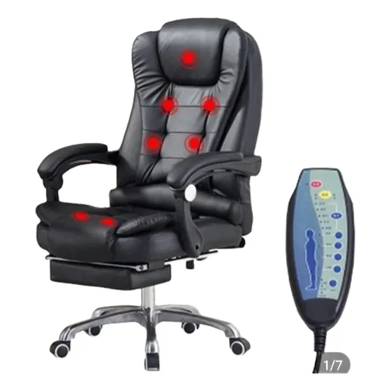 Silla  Oficina Con Masaje Cuello,cervical Y Lumbar