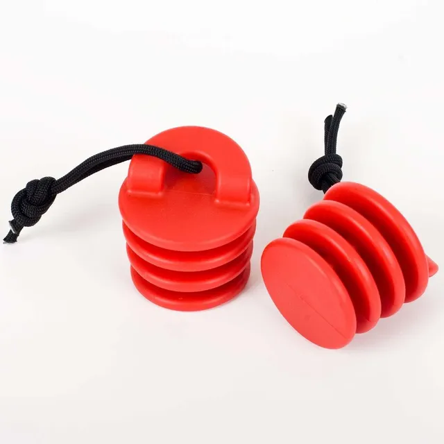 Ocean Kayak Scupper Tapon Pack 2 Grande Rojo