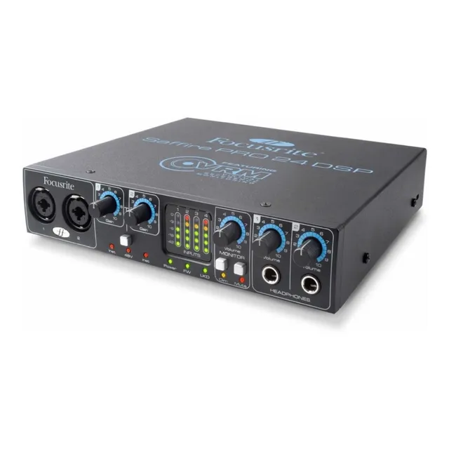 Interfaz De Audio Firewire Focusrite Saffire Pro 24 Dsp.