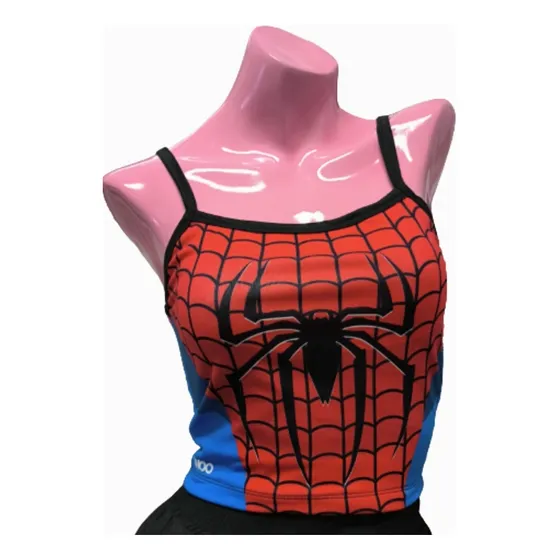 Top De Spiderman Dama Por Encargo