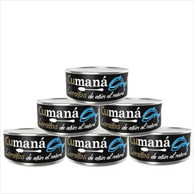 Atún Lomitos Al Natural Cumana 170g Pack 6 Unidades