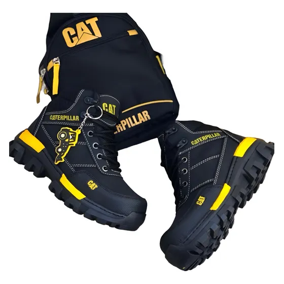 Bota De Caballero Caterpillar Suela Tractor