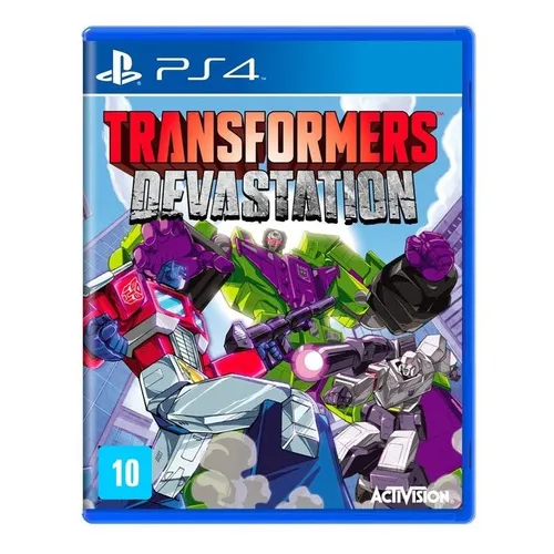 Jogo Transformers Devastation Para Ps4 Playstation 4