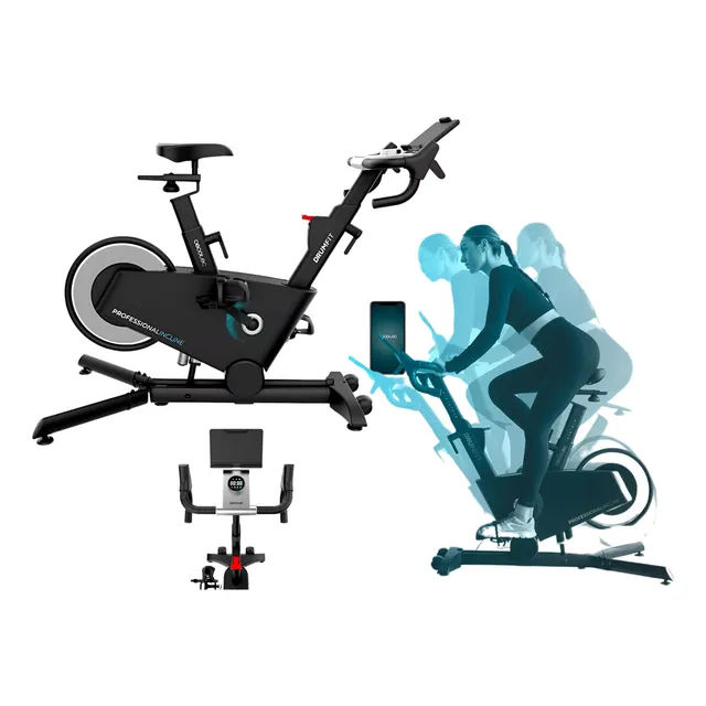 Bicicleta Indoor Profesional Con Inclinación Motorizada