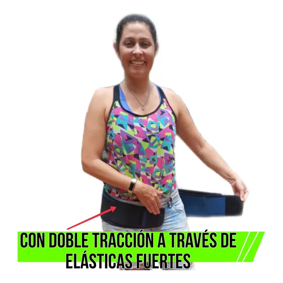 Faja Pélvica O Cinturón Sacro Ilíaco Con Doble Tracción