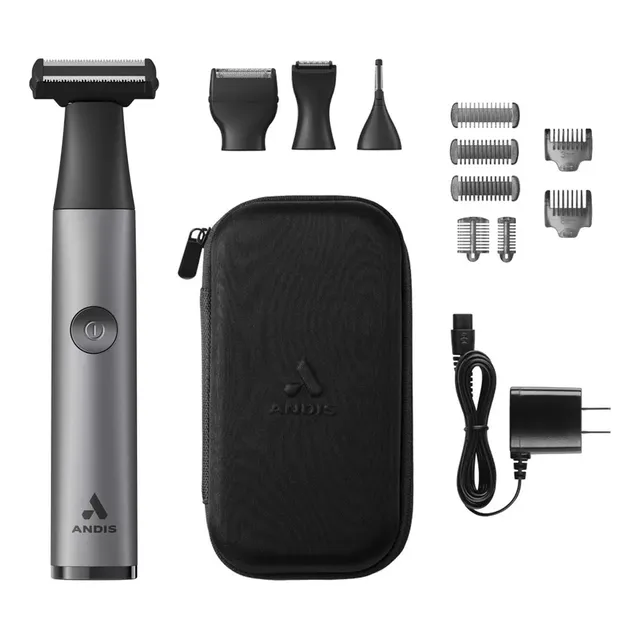 Maquina Andis Inalámbrica Rostro, Nariz Y Orejas Modelo Inedge Lithium-ion Sbt1, Estuche Blando
