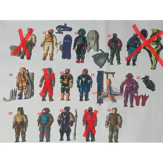 Figuras Gi Joe Y Accesorios