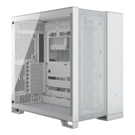 Gabinete Gamer Corsair 6500D Airflow, Mid-Tower, Lateral de Vidro, Branco, CC-9011260-WW