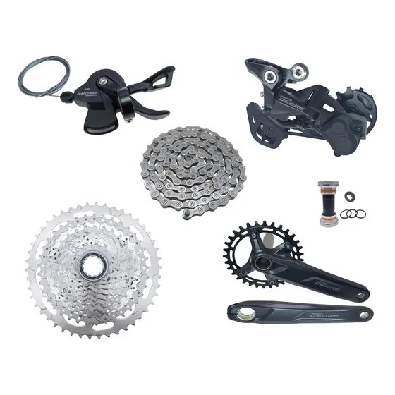 Transmisión Completa Shimano Full Deore 1x10 Nueva