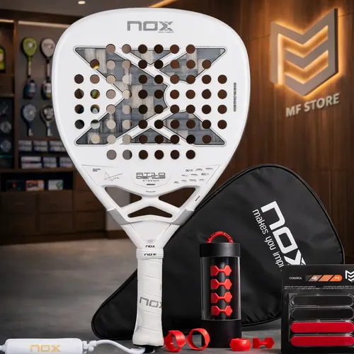 Raquete De Padel At10 Genius 12k 2025 Nox Cinza-escuro | MercadoLivre