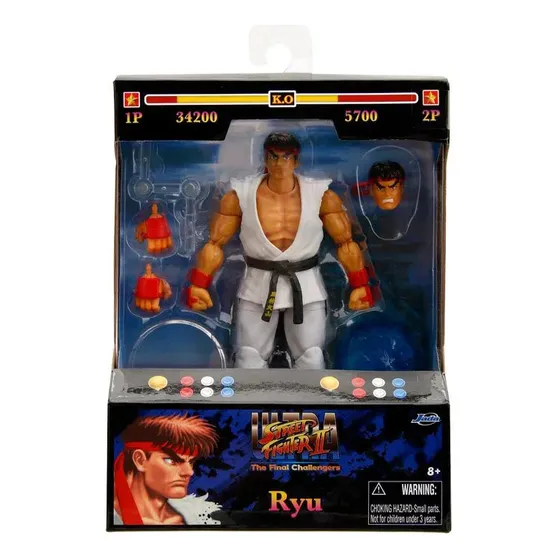 Jada:ultra Street Fighter Ii: Ryu - 6 Pulgadas