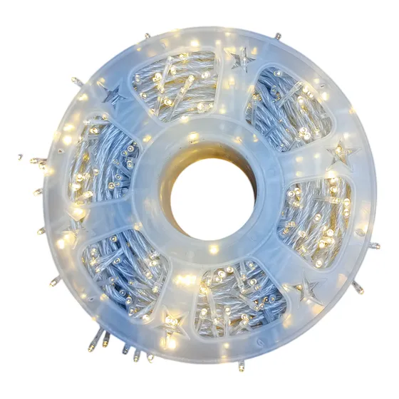 Luces Led Calido 100 Metros Decoracion Navidad Rollo 100 Mts