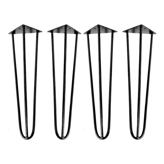 4 Pes Aço Pés Móveis Rack Puff Sofa Mesinha Banco 35cm