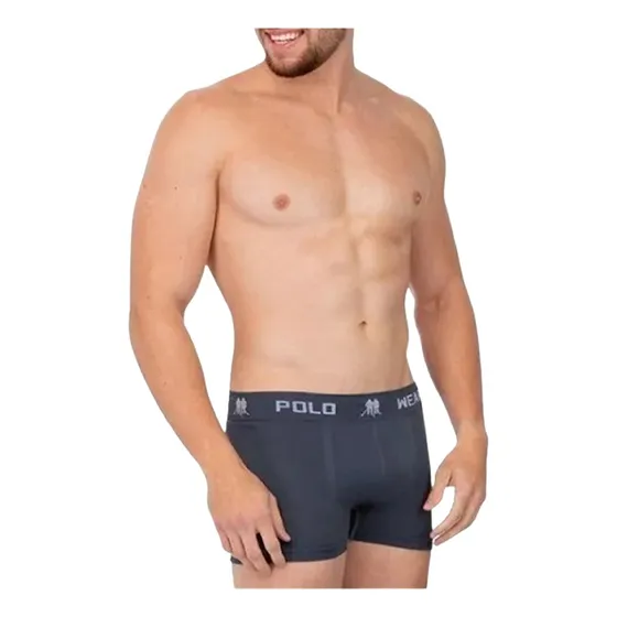 Cuecas Boxer Volume12 Unds Polo Wear Microfibra