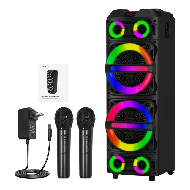 Bocinas Bafle Bluetooth Recargables Radio Portatil Amplifica