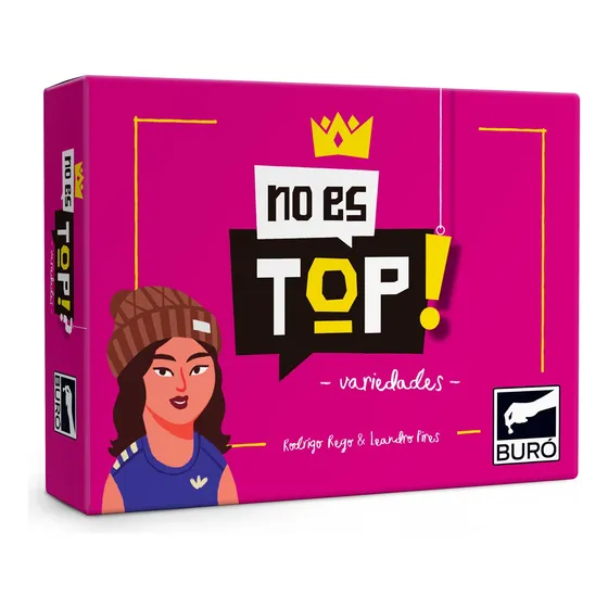 No Es Top! Juego De Cartas Familiar Variedades Original Buro