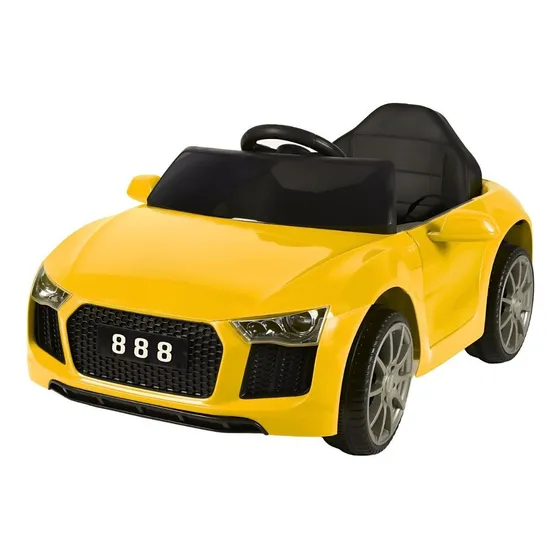 Montable Eléctrico Carro Aeiou B007 Con Faros Delanteros