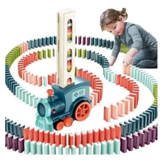 Tren Juguete Didáctico Niños Con Música Y Piezas Clicshop 