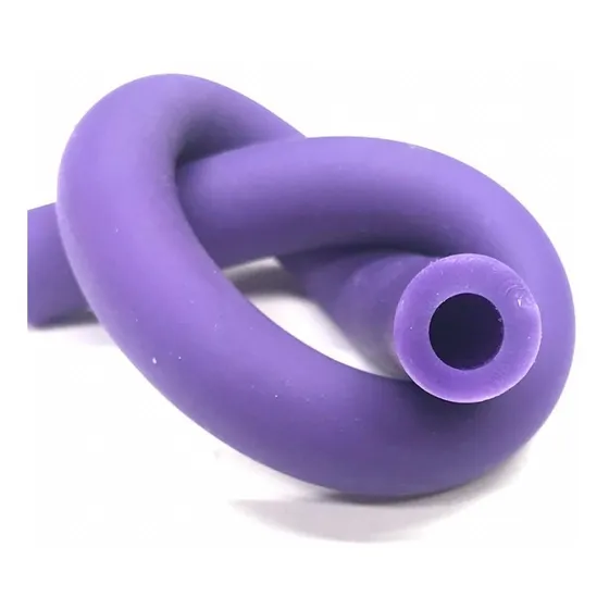 Tubo Latex 206 - 8mm X 12,8mm X 1mt Tripa De Mico Roxo 