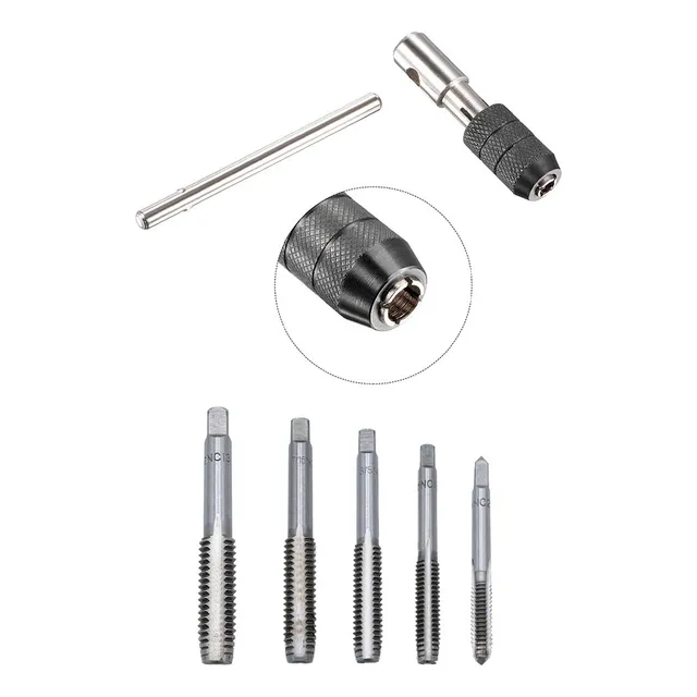 New Kit Broca Machuelo Estandar Roscador 1/4 - 1/2 Pulgada