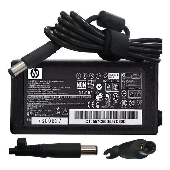 Cargador Compatible Hp Pavilion 18.5v 3.5a Pin Central Dv4
