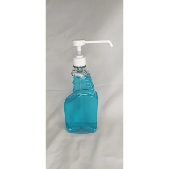 Envase Plástico Spray 500ml Transp. T/val. Loción Pico Largo