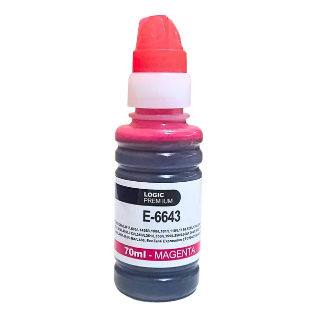 Tinta Botella T664 70 Ml Premium Para Epson