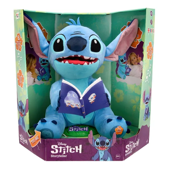 Muñeco Peluche Stich Cry Babies Interactivo Storyteller 39cm