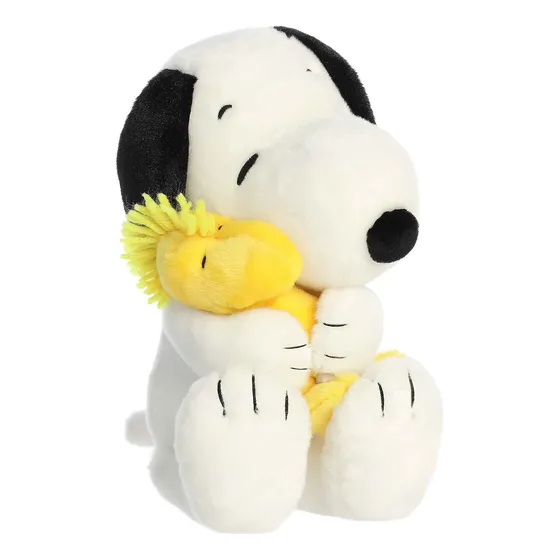 Aurora Peluche Snoopy Y Emilio Grandes Abrazos Peanuts Color Blanco