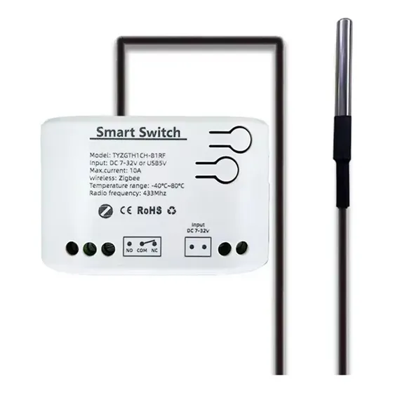 As Interruptor Zigbee Inteligente W6tuya Com Sensor De