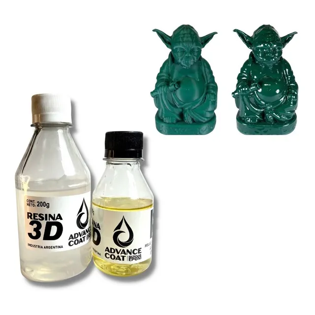 Resina Epoxi Para Cubrir Y Alisar Impresiones 3d 300g