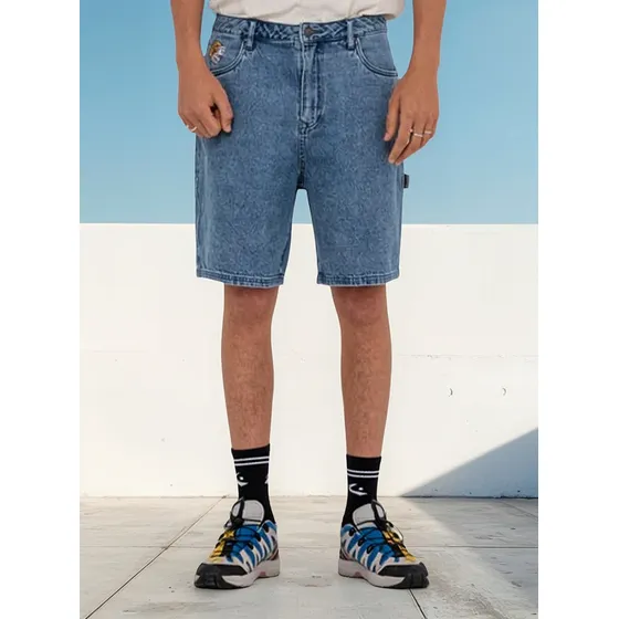 Bermuda Hombre Jean Rusty Dungaree Ws Premium