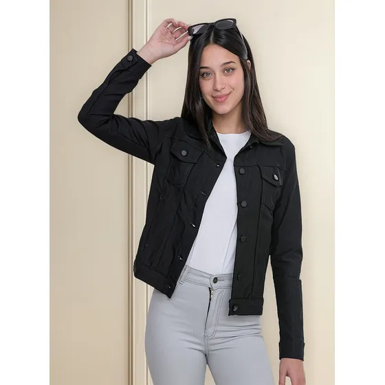 Campera Bengalina Elastizada Mujer Súper Canchera