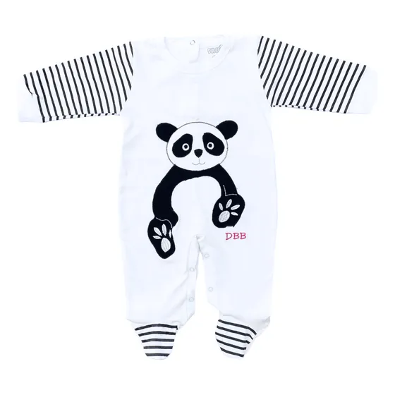 Enterito 100% Algodón Dulcebb Panda Para Niño