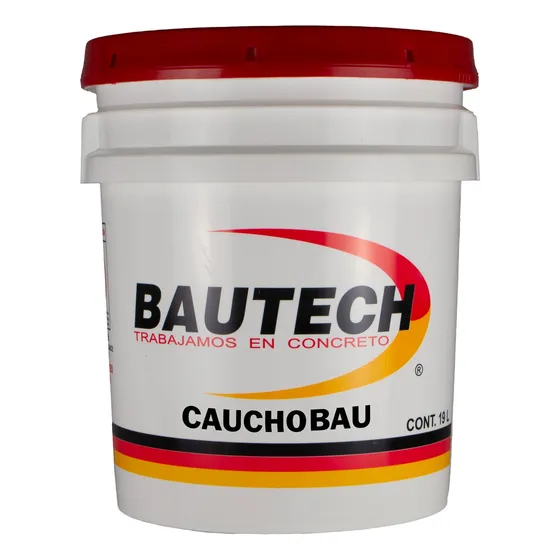 Impermeabilizante Reduce El Paso Del Calor Y El Frío Bautech 12 Años Para Asbesto Color Terracota Acabado Mate 19l