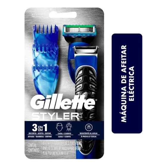 Maquina De Afeitar Eléctrica Gillette Styler 3 En 1