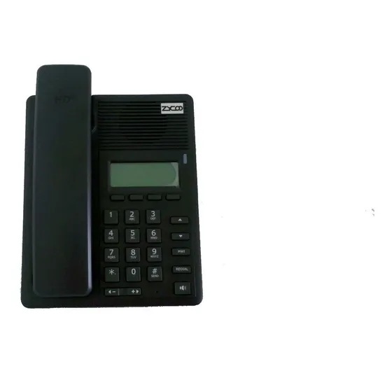 Telefono Ip Zycoo Sip, 1 Linea, 2ptos Lan Poe Dp-30p Vrds