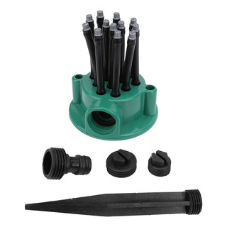 Aspersor De Jardim Rotativo De 360 Graus Com Várias Cabeças Aspersor De Jardim Rotativo De 360 Graus Com Várias Cabeças