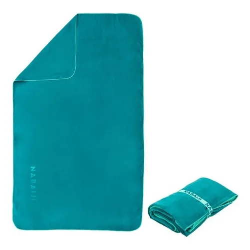 Toalha Compacta De Secagem Rápida 80x130cm Cor Verde Nabaiji
