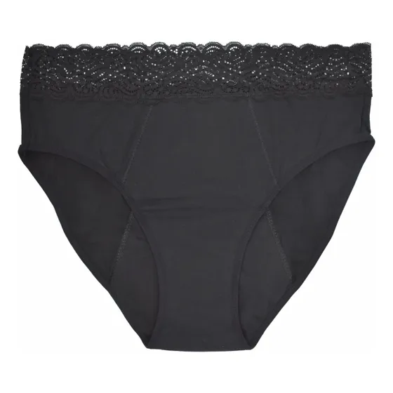 Bombacha Menstruale / Post Parto / Tiro Alto / Algodón