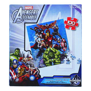 Rompecabezas Marvel Avengers Assemble Puzzle 100 Pieces V2 Rompecabezas Marvel Avengers Assemble Puzzle 100 Pieces V2