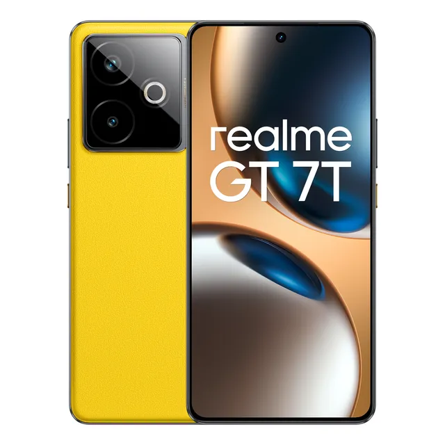 Realme Gt 7t 12 Gb 512 Gb Amarillo 7000mah Titan Battery 120w Ultra Charge 5g Dual Sim