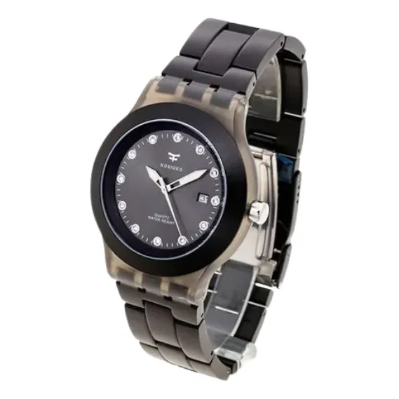 Reloj Kosiuko 803 Full Malla De Aluminio Caja De Plastico