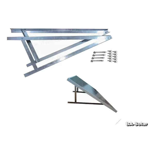 Base Acerado Para Panel Solar Mediano