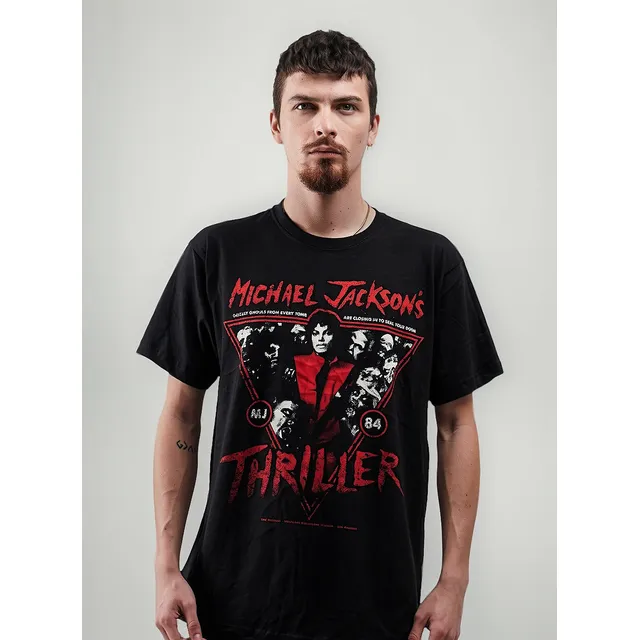Camiseta Michael Jackson Thirller Rock Activity